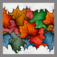 Autumn  Leaves Seamless Pattern Heavyweight Hoodie | Teevron