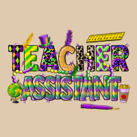Mardi Gras Teacher Assistant Heavyweight Sweatshirt | Teevron