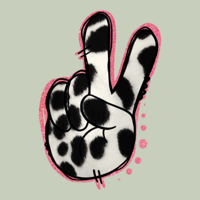 Black White Dalmatian Peace Sign Ladies Tee by Jasminsmagicworld | Teevron