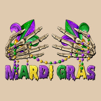 Mardi Gras Skeleton Hands Heavyweight Sweatshirt | Teevron