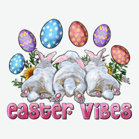 Easter Vibes With Bunny And Eggs Urban Heavy Tee | Teevron