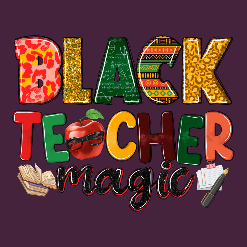 Black Teacher Magic Long Sleeve Tee by NancyCooperArtShop | Teevron