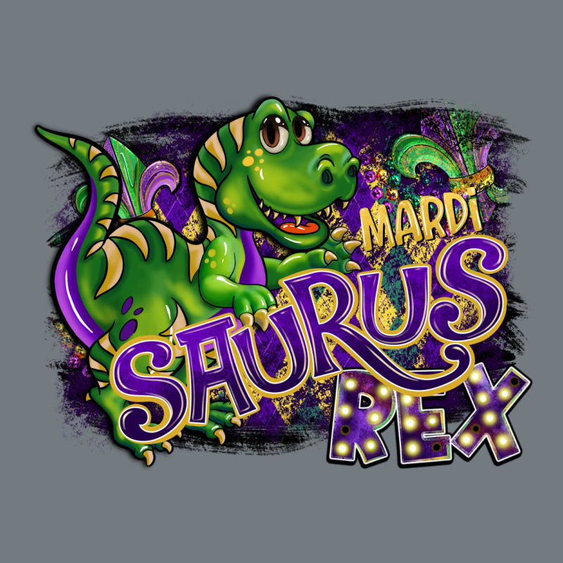 Mardi Saurus Rex Heavyweight Sweatshirt by CowGirlArtShop | Teevron