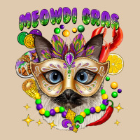 Meowdi Gras Mardi Gras Cat Heavyweight Sweatshirt | Teevron