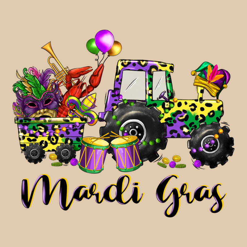Mardi Gras Tractor Heavyweight Sweatshirt by CowGirlArtShop | Teevron