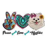 peace love pomeranian | Teevron