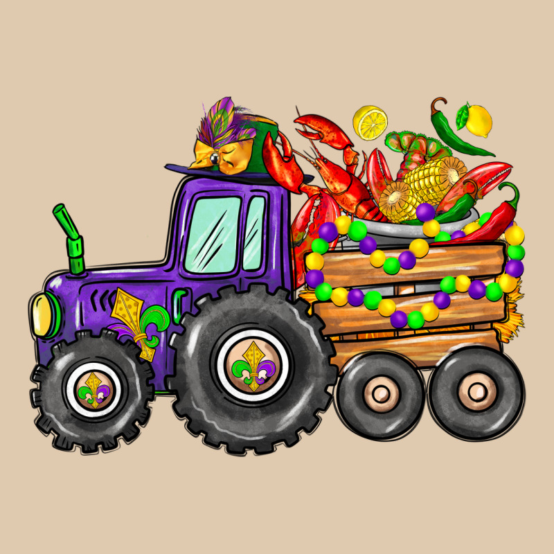 Mardi Gras Tractor Heavyweight Sweatshirt by CowGirlArtShop | Teevron