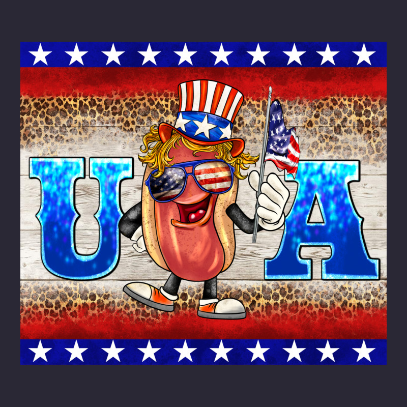 Usa Hot Dog Vintage Tee by BarkalooDesign | Teevron