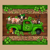 St Patricks Farm Animals Truck Vintage Hoodie | Teevron