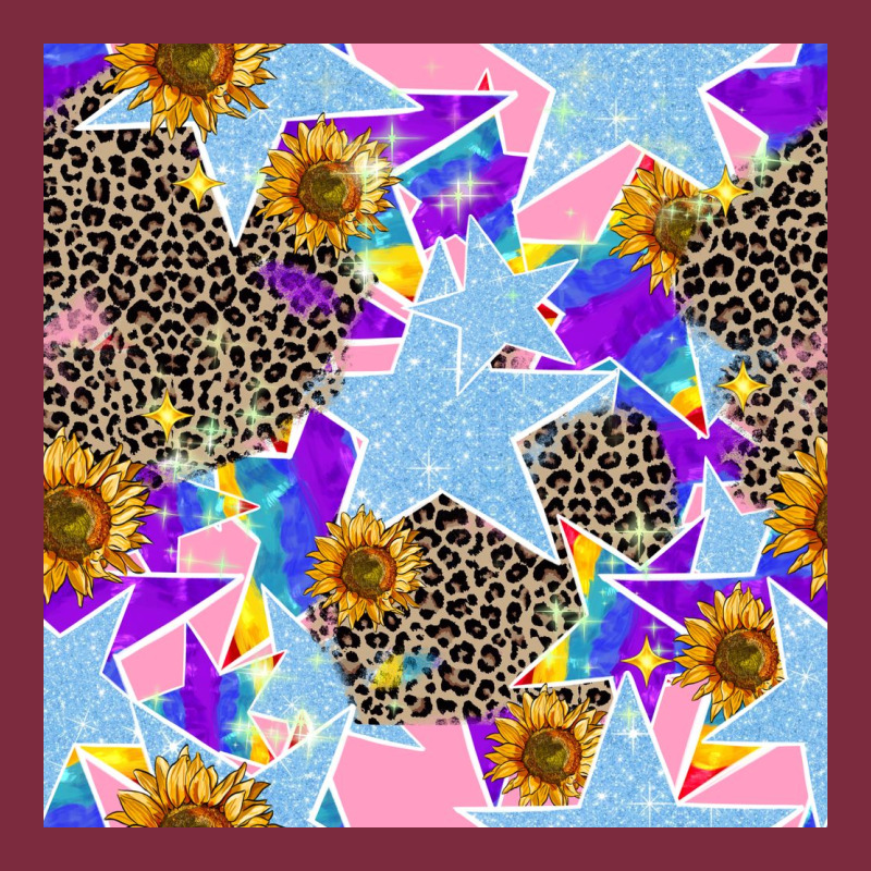 Stars And Sunflowers Seamless Pattern Premium Hoodie by FaDigitalArtStudio | Teevron