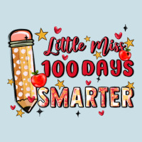 Little Miss 100 Days Smarter Ladies Tee | Teevron