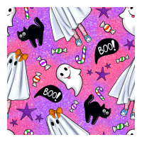 cute ghost halloween seamless pattern | Teevron