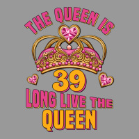 The Queen Is 39 Long Live The Queen Vintage Hoodie | Teevron