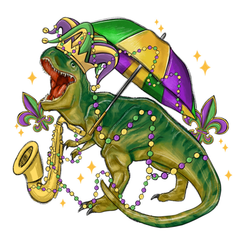 Mardi Gras Tree Rex Ladies Tee by MaliasSmallBusiness | Teevron