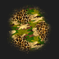 Camouflage And Leopard Patch Heavyweight Hoodie | Teevron