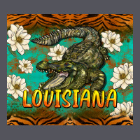 Louisiana Alligator Tumbler Vintage Hoodie | Teevron