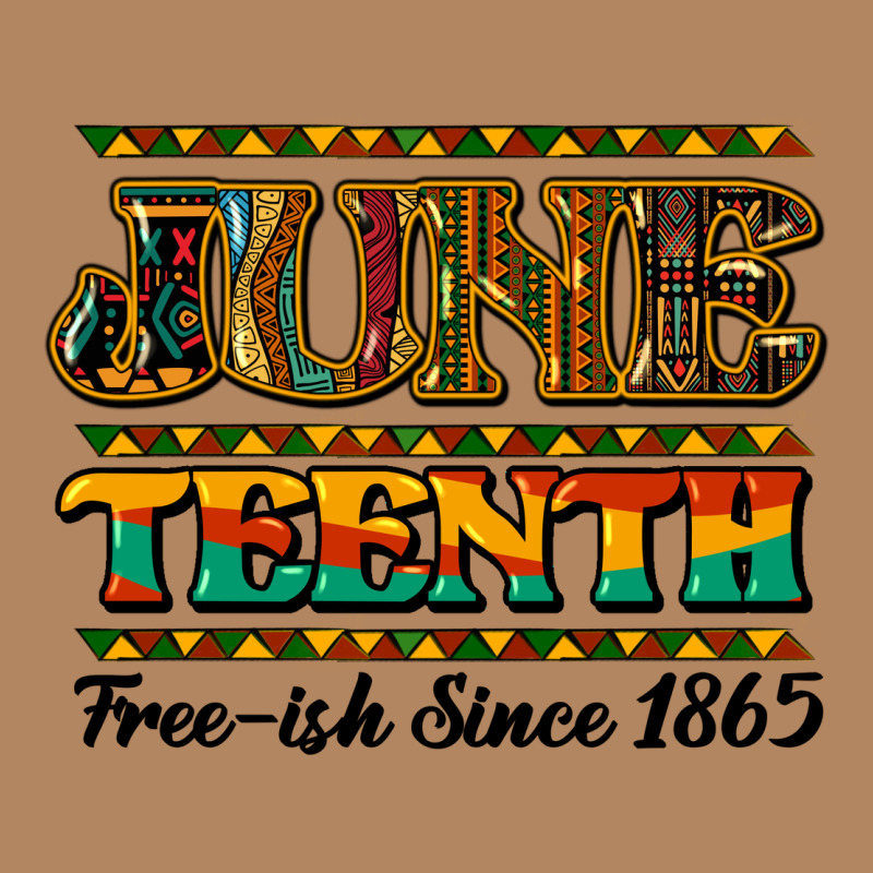 Juneteenth Free Ish Since 1965 Long Sleeve Tee by NancyCooperArtShop | Teevron