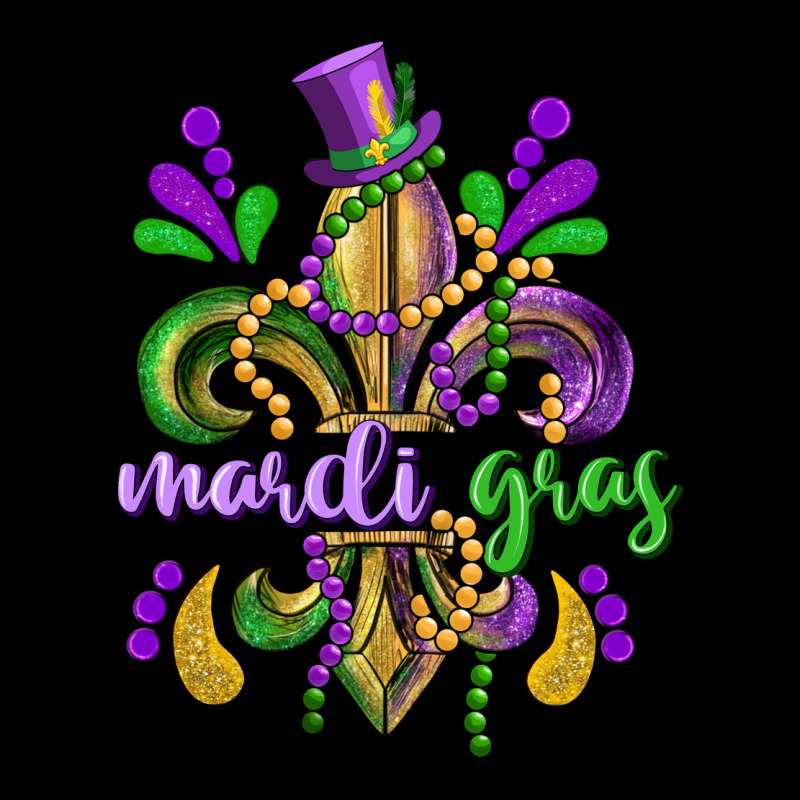 Mardi Gras Fleur De Lis Heavyweight Sweatshirt by CowGirlArtShop | Teevron