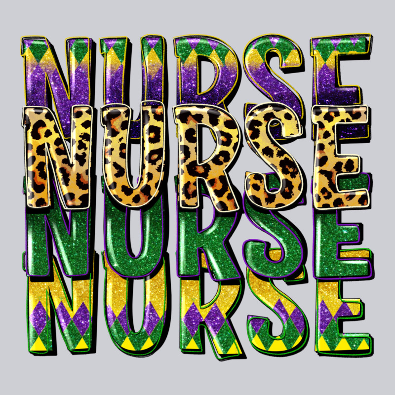 Nurse Mardi Gras Heavyweight Sweatshirt by CowGirlArtShop | Teevron