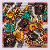 Baby Hampshire Pig Sunflowers Seamless Pattern Premium Hoodie | Teevron