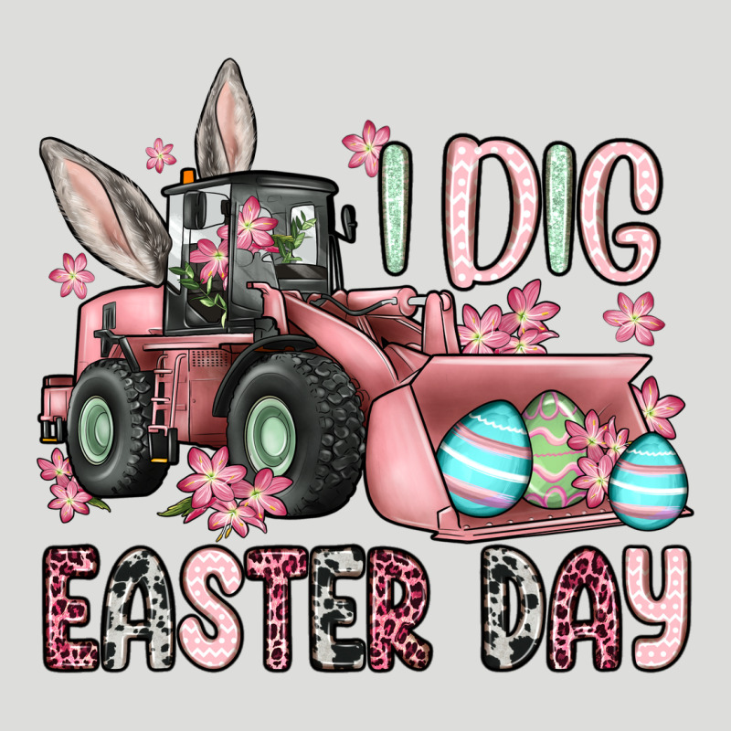 I Dig Easter Day Zipper Hoodie by OliviaCreatesArt | Teevron