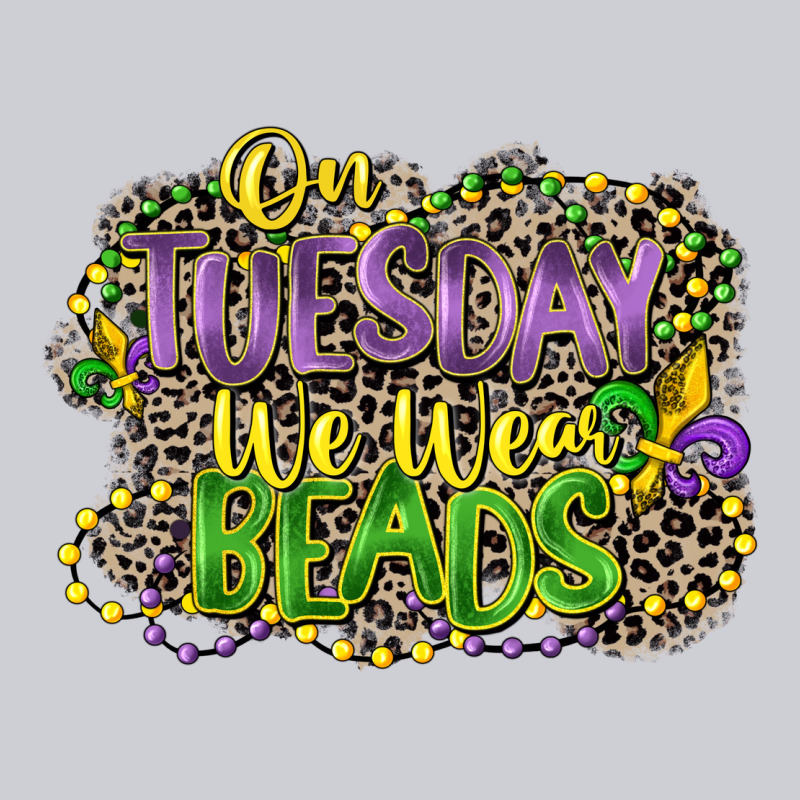 On Tuesday We Wear Beads Heavyweight Sweatshirt by CowGirlArtShop | Teevron