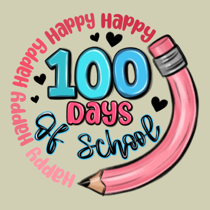 Happy 100 Days Of School Heavy Core Tee by MaliasSmallBusiness | Teevron