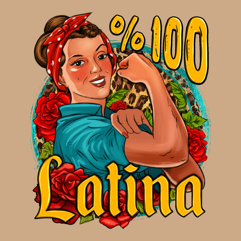 Hundred Percent Latina Strong Woman Vintage Hoodie by Jasminsmagicworld | Teevron