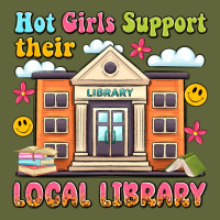 Hot Girls Support Their Local Library Classic Tee | Teevron
