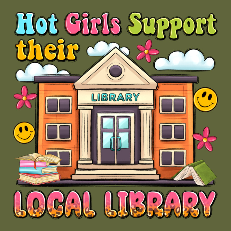 Hot Girls Support Their Local Library Classic Tee by Artiststas | Teevron