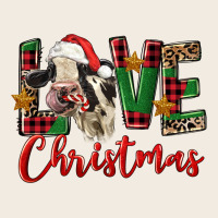 Love Christmas Holstein Heifer Premium Sweatshirt | Teevron