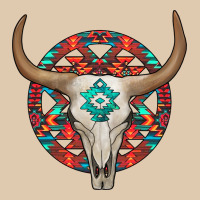 Turquoise Aztec Bullskull Classic Tee | Teevron