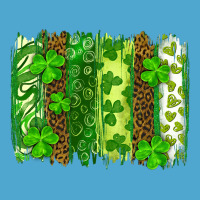 St Patrick's Day Brushstrokes Premium Hoodie | Teevron