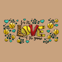 For The Love Of The Game Softball Vintage Tee | Teevron