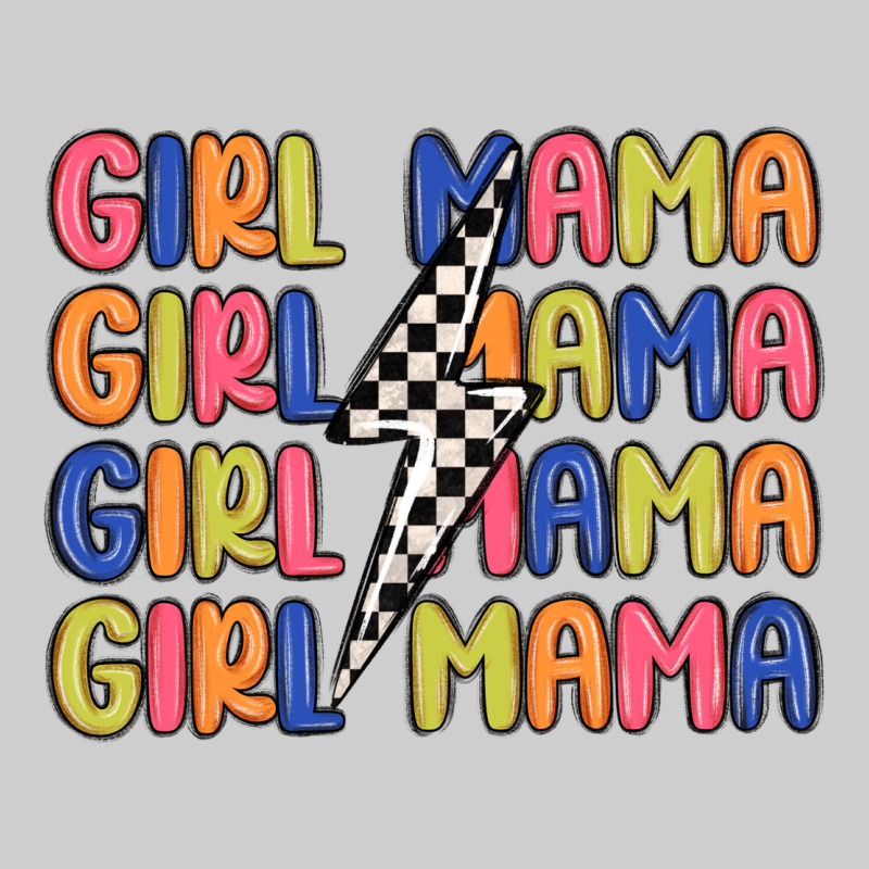 Girl Mama Lightning Bolt Premium Tee by MaliasSmallBusiness | Teevron