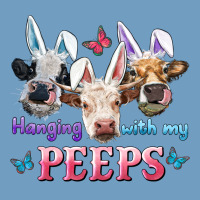 Hanging With My Peeps Cows Urban Heavy Tee | Teevron
