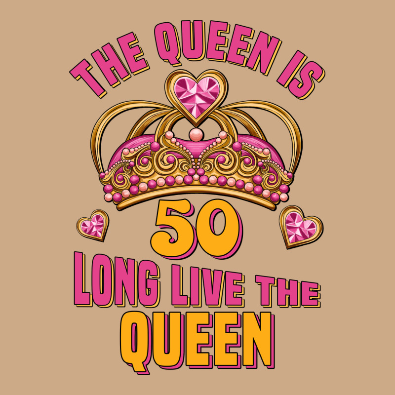The Queen Is 50 Long Live The Queen Vintage Hoodie by Jasminsmagicworld | Teevron