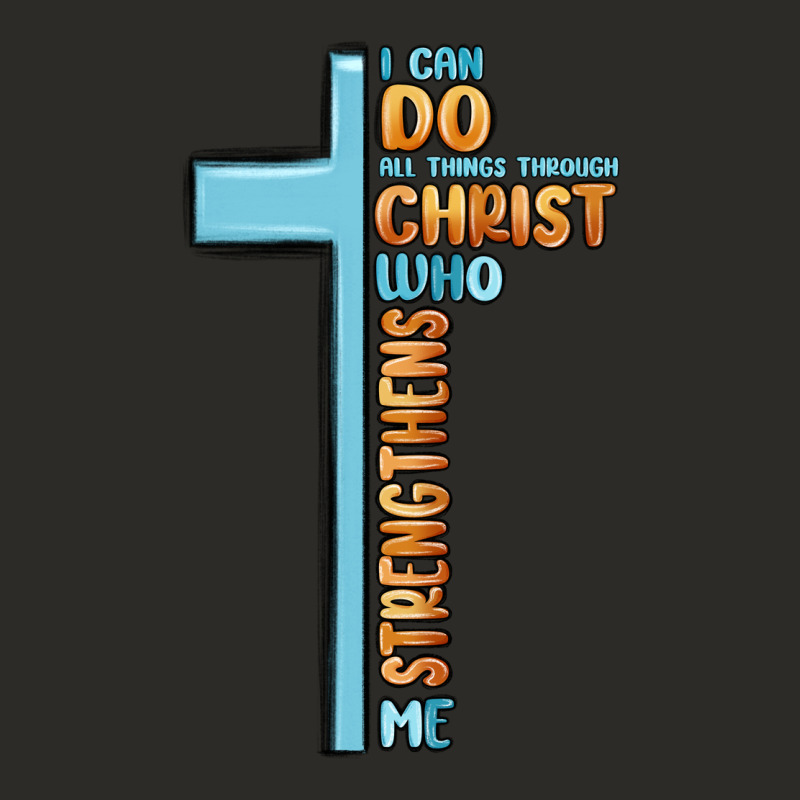 I Can Do All Things Through Christ Who Strengthens Heavy Core Tee by MaliasSmallBusiness | Teevron