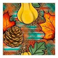 fall pumpkins seamless pattern | Teevron