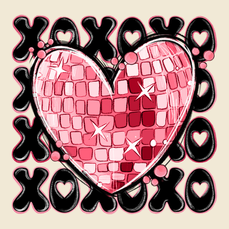 Xoxo Heart Valentine's Day Ladies Tee by MaliasSmallBusiness | Teevron