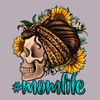 Momlife Skull With Bandana Vintage Tee | Teevron