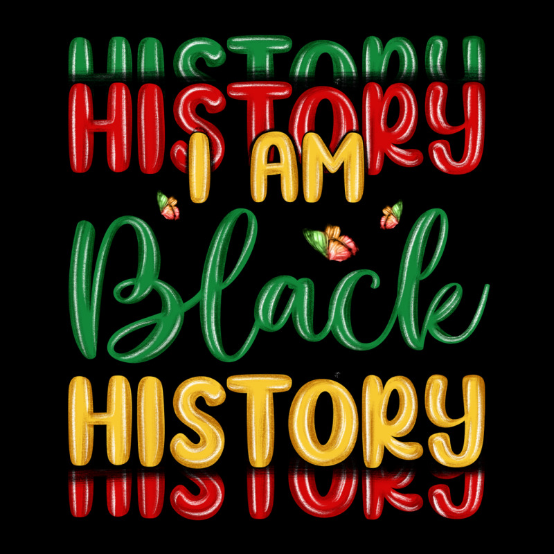I Am Black History Heavy Core Tee by MaliasSmallBusiness | Teevron