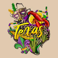 Texas Map Mardi Gras Heavyweight Sweatshirt | Teevron