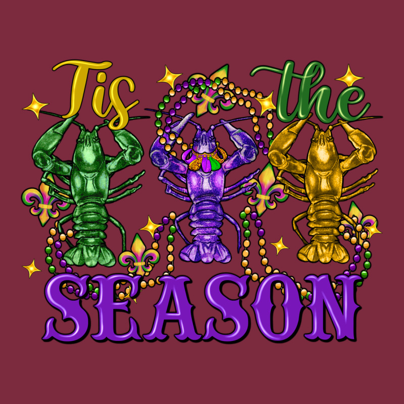 Tis The Season Crawfish Mardi Gras Premium Hoodie by FaDigitalArtStudio | Teevron