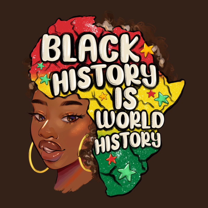 Black History Is World History Heavy Core Tee by MaliasSmallBusiness | Teevron