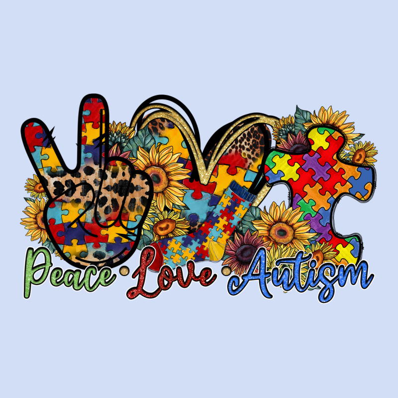 Peace Love Autism Urban Hoodie by RacoonDesign | Teevron
