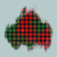 Christmas Glitter Patch Heavy Core Tee | Teevron