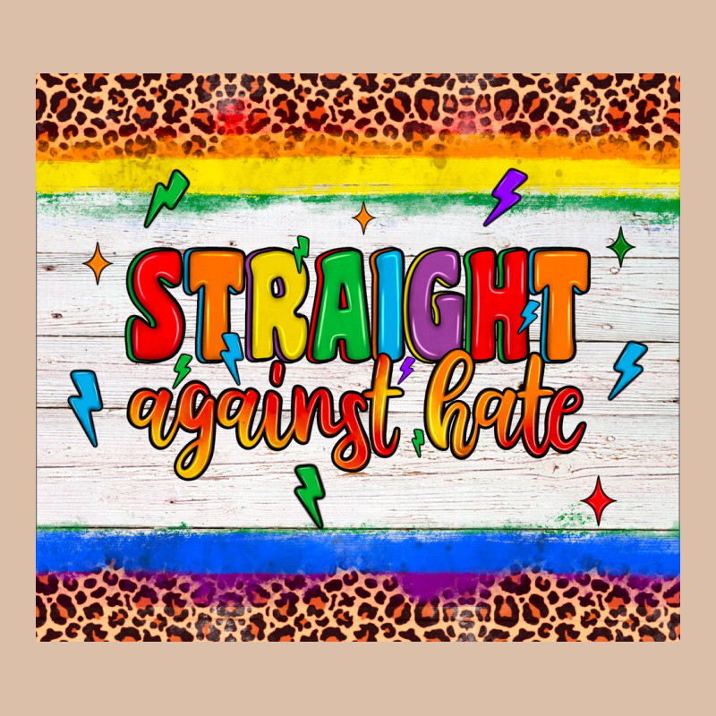 Straight Against Hate Tumbler Urban Heavy Tee by JahusDesignShop | Teevron