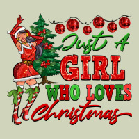 Just A Girl Who Loves Christmas Heavyweight Hoodie | Teevron