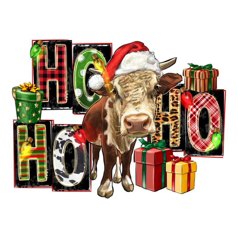 Ho Ho Ho Heifer Premium Sweatshirt by FaDigitalArtStudio | Teevron